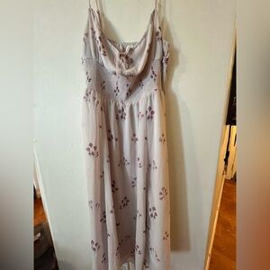 Wilfred (Aritzia) Floral Midi Dress